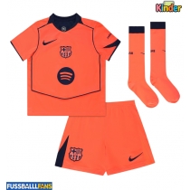 Barcelona Frenkie de Jong #21 3rd trikot Kinder 2025-26 Kurzarm (+ Kurze Hosen)